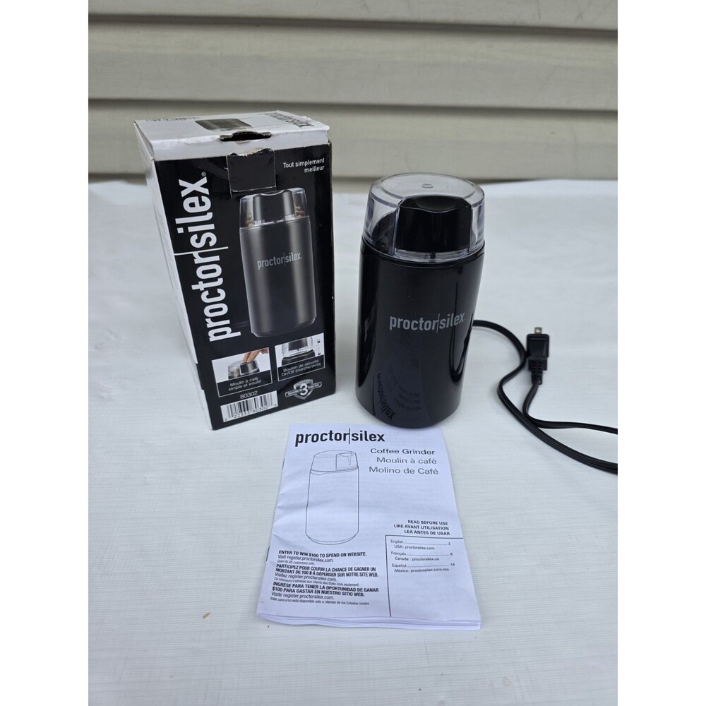 Proctor Silex 80302 Electric Coffee Grinder Brand New Sealed
